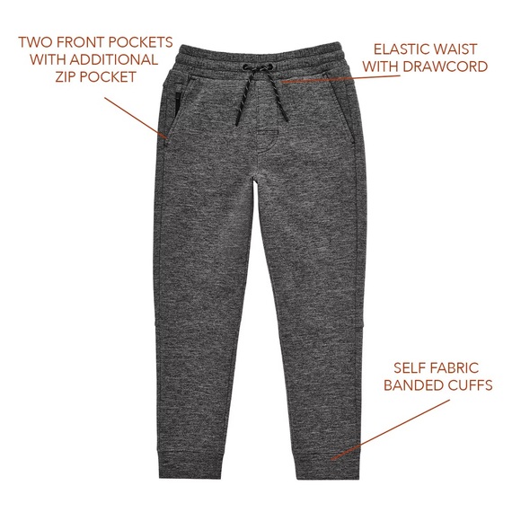 NWT Member's Mark Boys Everyday Tech Jogger Size L 10/12 - Picture 5 of 7